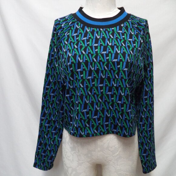 Future Collective Kahlana Barfield knit sweater top blouse crop Size X Large XL - Picture 4 of 15